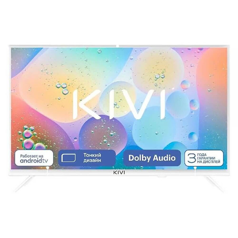 

Телевизор Kivi M24HD70W 24" HD LED Smart TV, Белый, M24HD70W