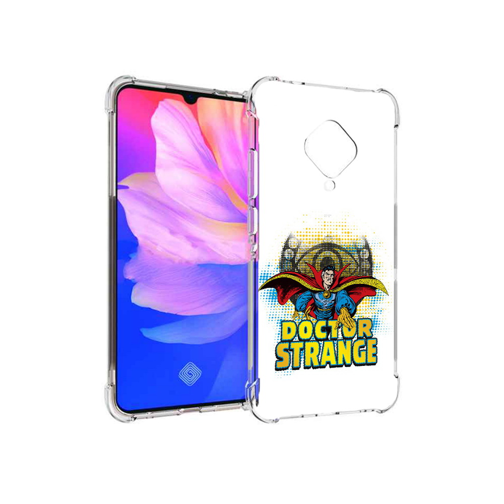 

Чехол MyPads Tocco для Vivo V17 доктор стренж рисунок (PT147343.378.335), Прозрачный, Tocco