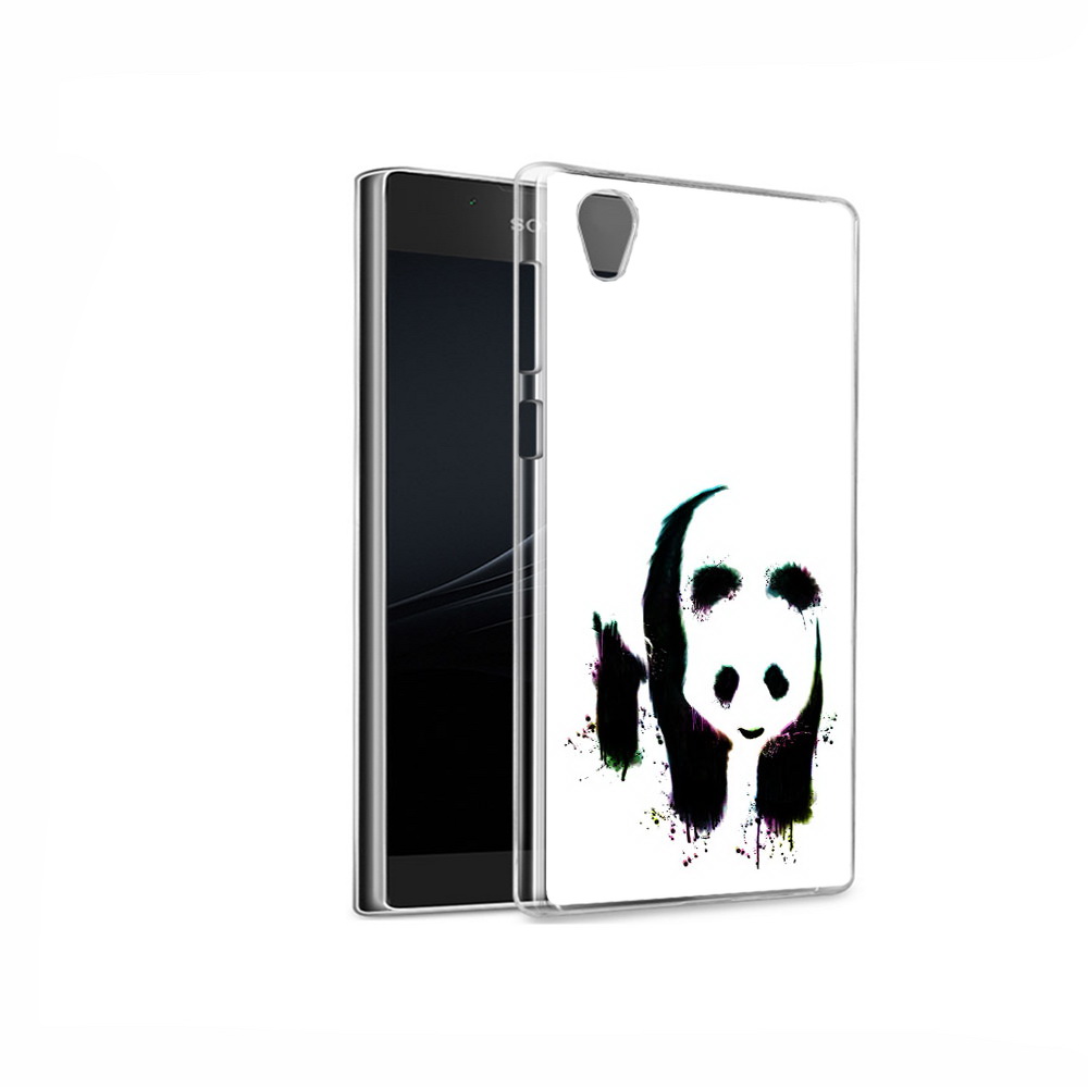 

Чехол MyPads Tocco для Sony Xperia L1 панда в акварели (PT66853.250.532), Прозрачный, Tocco