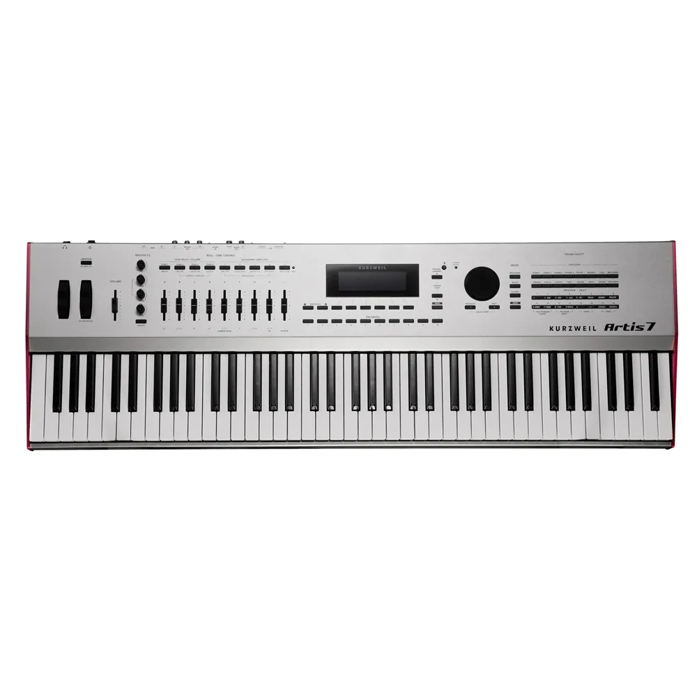 

Цифровое сценическое пианино Kurzweil Artis 7, Серебристый
