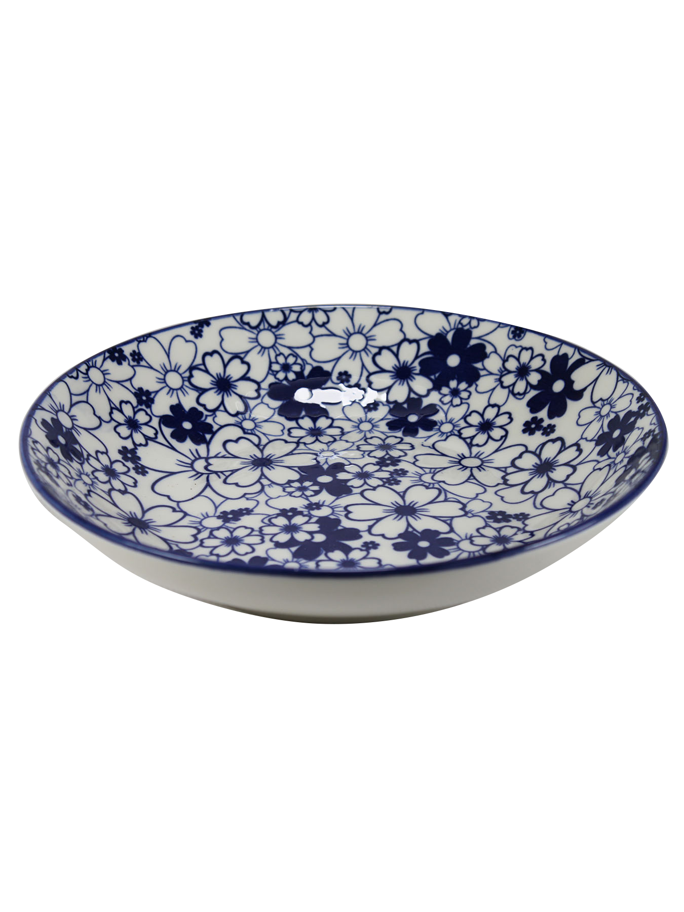 

Тарелка Bekkerland фарфоровая с восточным орнаментом 650мл диаметр - 21см, Белый, A101076.W.1