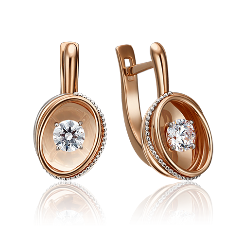 

Серьги из золота PLATINA jewelry 02-4299-00-101-1110-30, бриллиант, 02-4299-00-101-1110-30