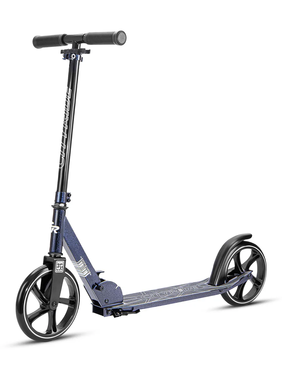 

Самокат двухколесный складной CITY-RIDE, колеса PU 200/200 мм, CR-S2-01RB, CR-S2-01