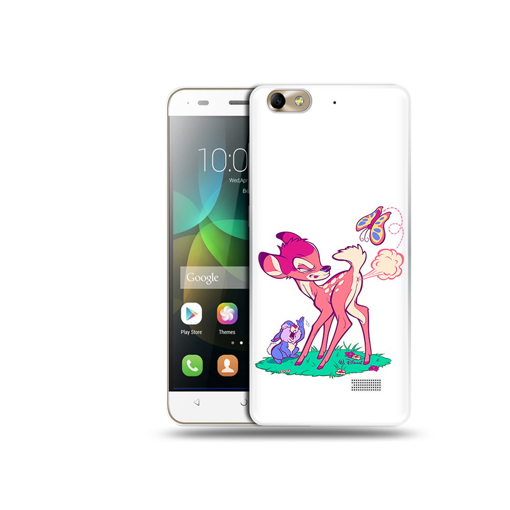 

Чехол MyPads Tocco для Honor 4C смешной олененок (PT10946.43.610), Прозрачный, Tocco