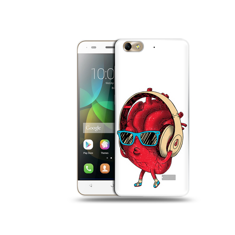 

Чехол MyPads Tocco для Honor 4C слушай сердце (PT10946.43.609), Прозрачный, Tocco