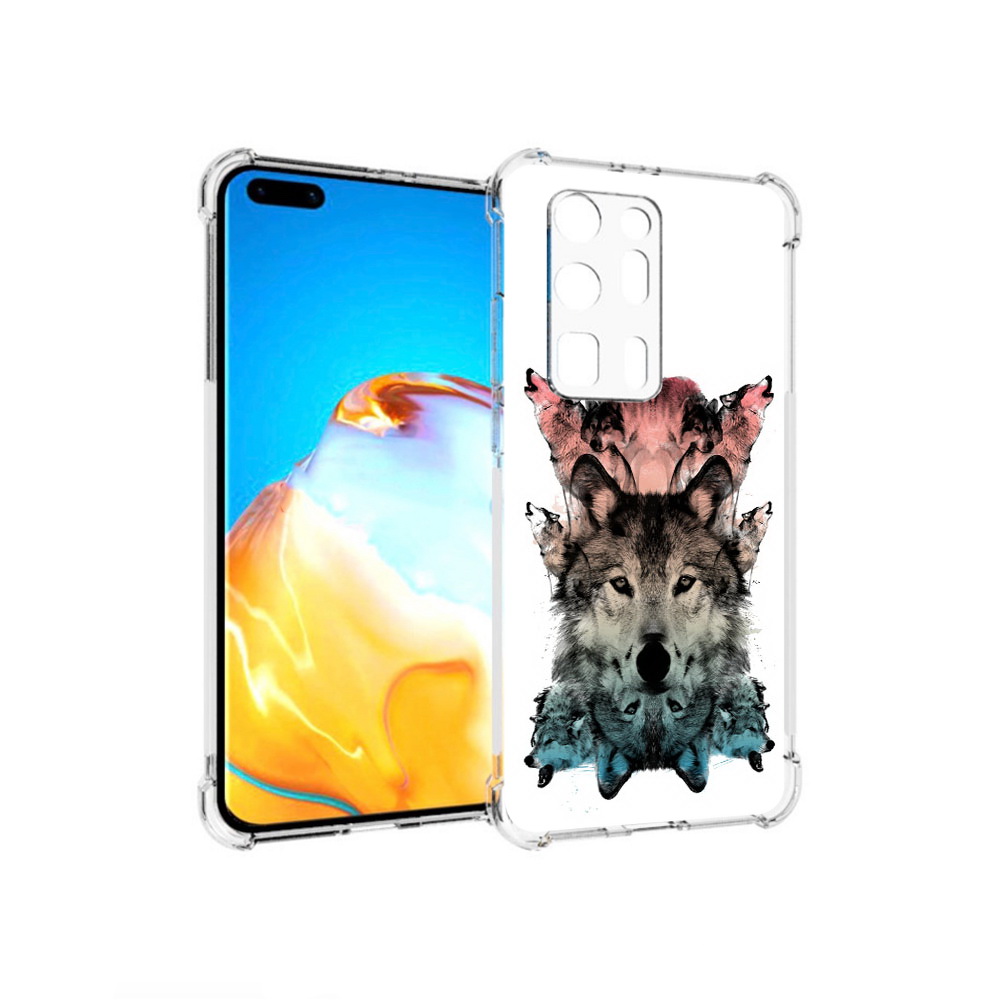 

Чехол MyPads Tocco для Huawei P40 Pro+ стая, Прозрачный, Tocco