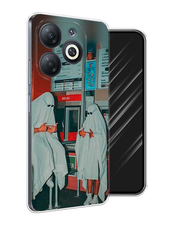 

Чехол Awog на Infinix Smart 8 "Chillin Killin", Красный, 3105150-1