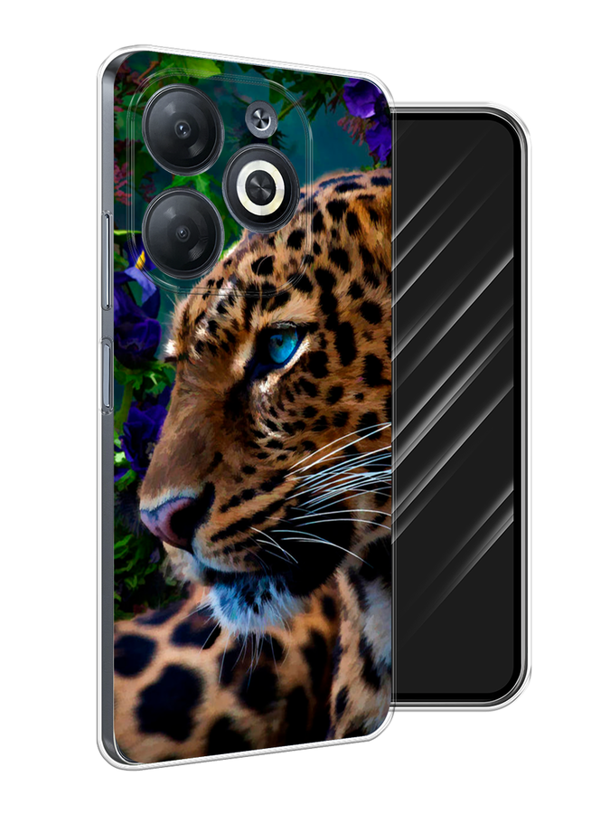

Чехол Awog на Infinix Smart 8 "Хищный взгляд", Оранжевый;зеленый;фиолетовый, 3105150-1