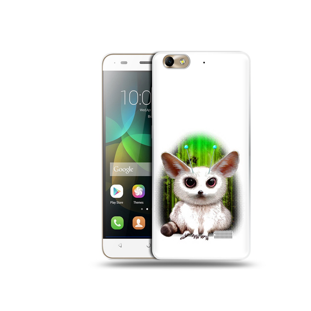

Чехол MyPads Tocco для Honor 4C пушистое животное (PT10946.43.560), Прозрачный, Tocco