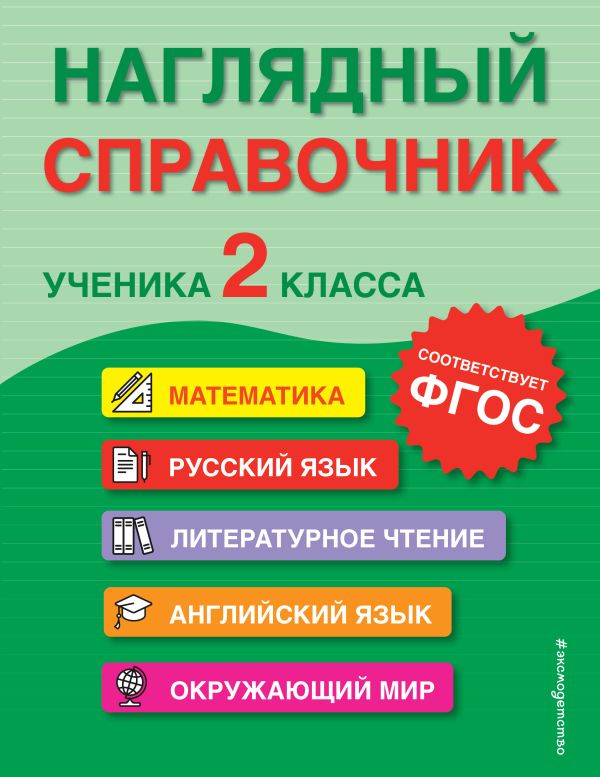 

Наглядный справочник ученика 2-го класса