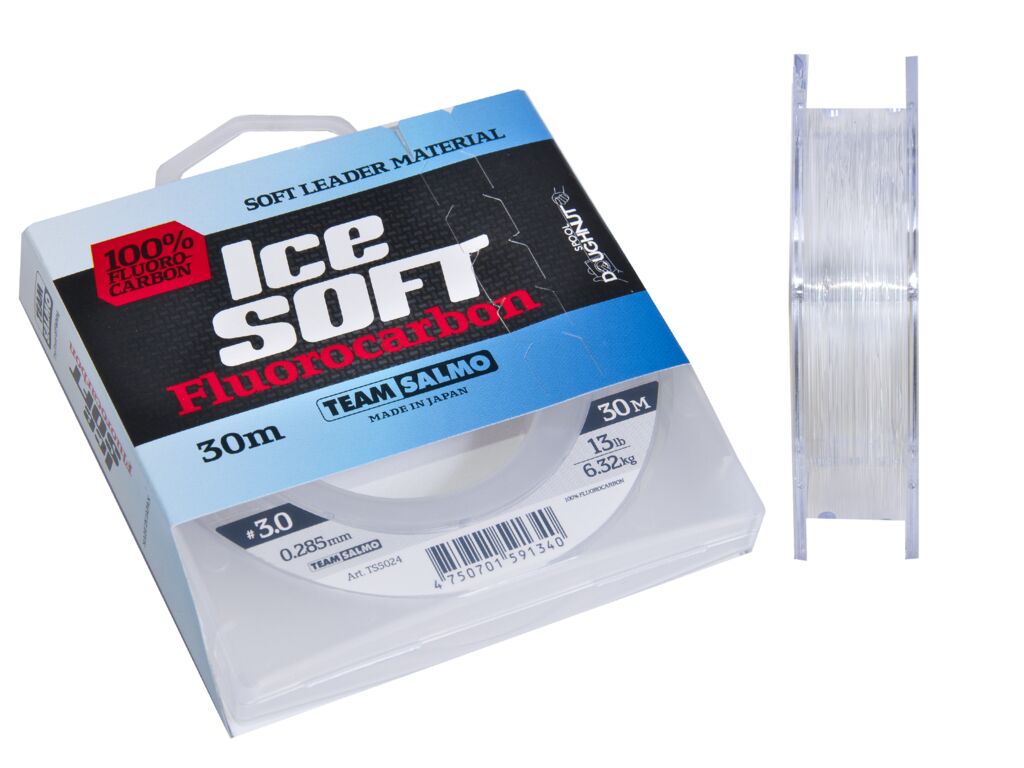 Леска флюрокарбоновая Salmo Ice Soft Fluorocarbon 0,29 мм, 30 м, 6,32 кг, clear