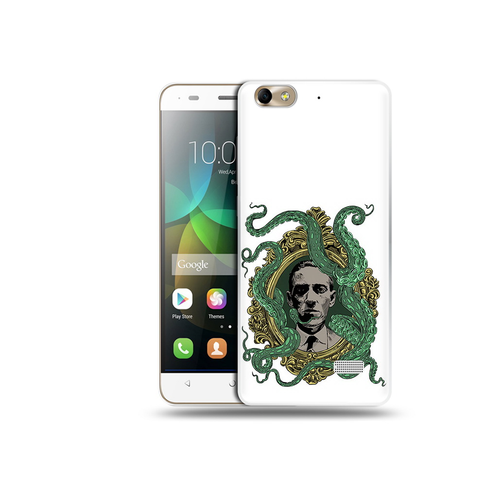 

Чехол MyPads Tocco для Honor 4C портрет с кракеном (PT10946.43.552), Прозрачный, Tocco