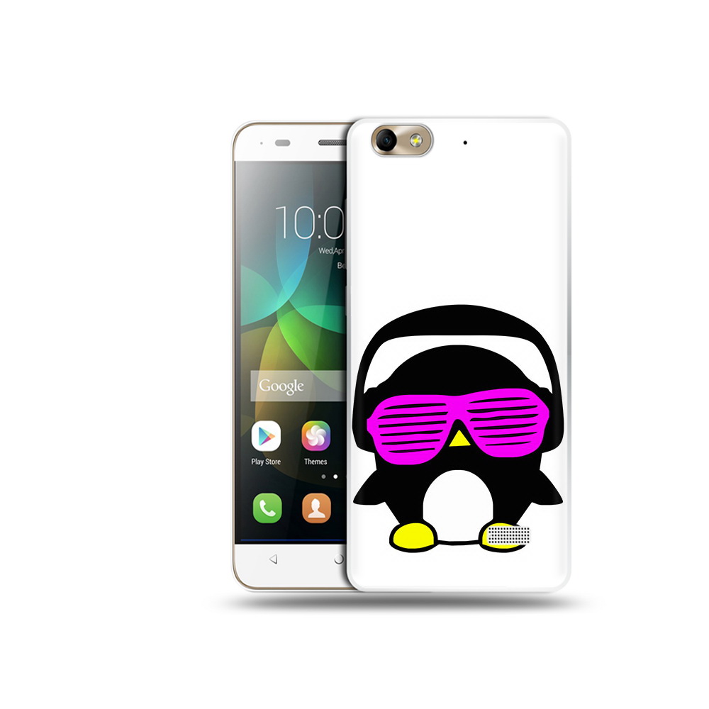 

Чехол MyPads Tocco для Honor 4C пингвин (PT10946.43.541), Прозрачный, Tocco