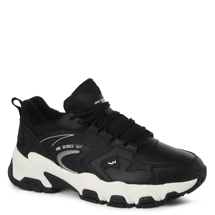 

Кроссовки мужские 361 One Degree черные 44 EU, Черный, One Degree