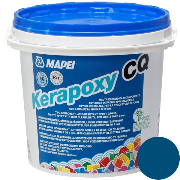 

MAPEI Kerapoxy CQ 283 затирка эпоксидная для швов плитки блюмарин (3кг), Синий, MAPEI Kerapoxy CQ 283 затирка эпоксидная для швов плитки блюмарин (3кг)