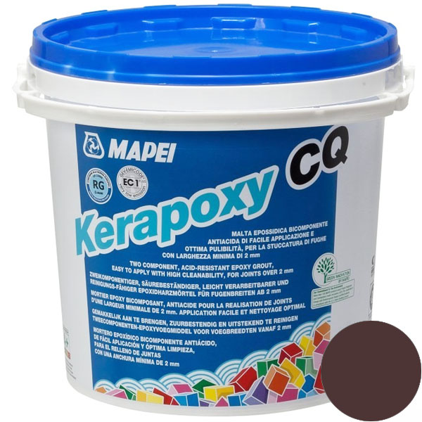 

MAPEI Kerapoxy CQ 146 затирка эпоксидная для швов плитки горький шоколад (3кг)