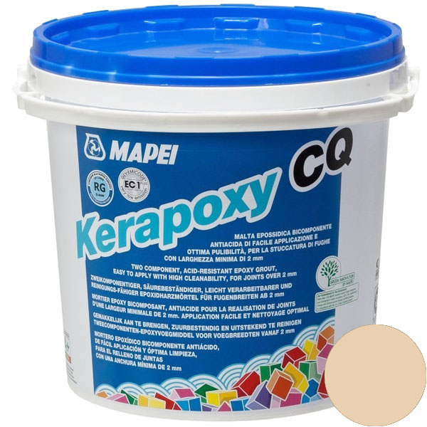 

MAPEI Kerapoxy CQ 132 затирка эпоксидная для швов плитки бежевый (3кг)