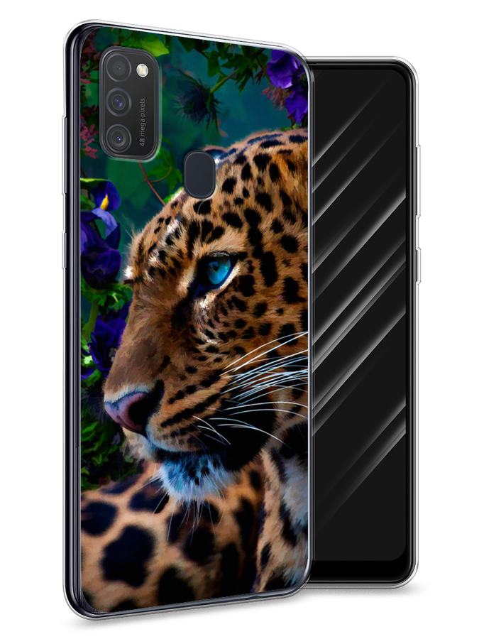 

Чехол Awog на Samsung Galaxy M21/M30s "Хищный взгляд", Разноцветный, 29750-1