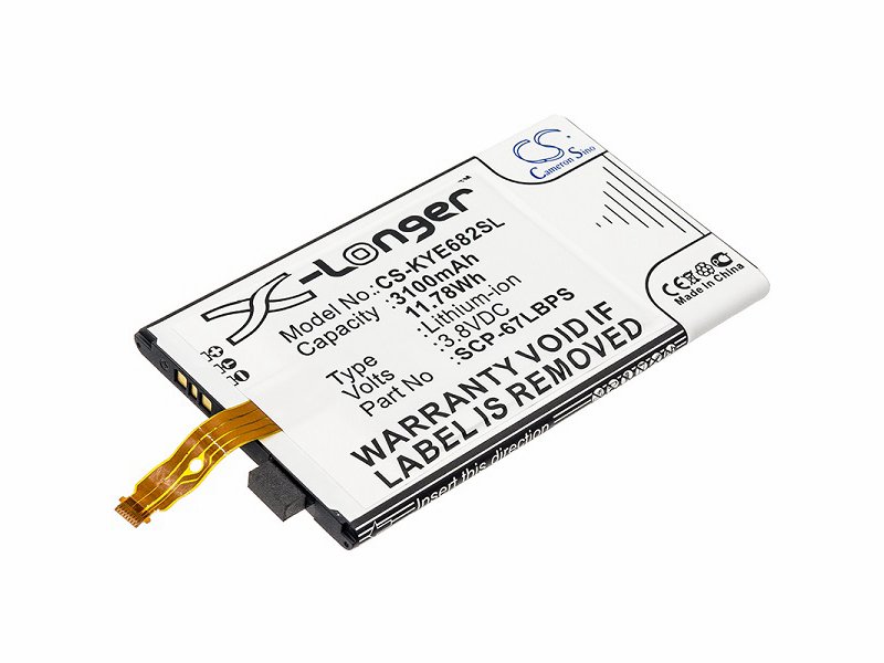 

Аккумулятор для Kyocera E6810, E6820 DuraForce Pro SCP-67LBPS