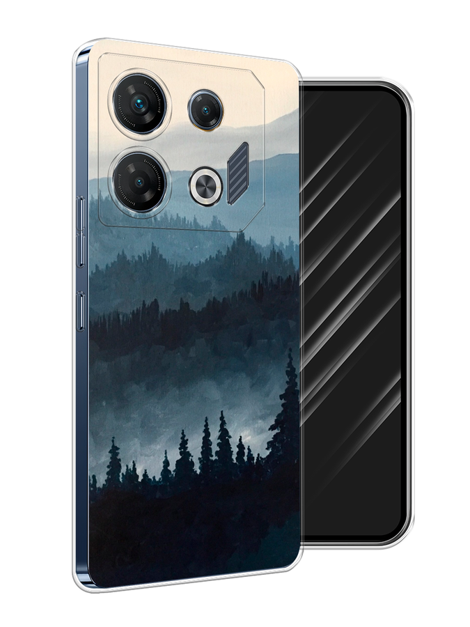 

Чехол Awog на Infinix GT 10 Pro "Туманные горы", Бежевый;серый;черный, 3104850-1