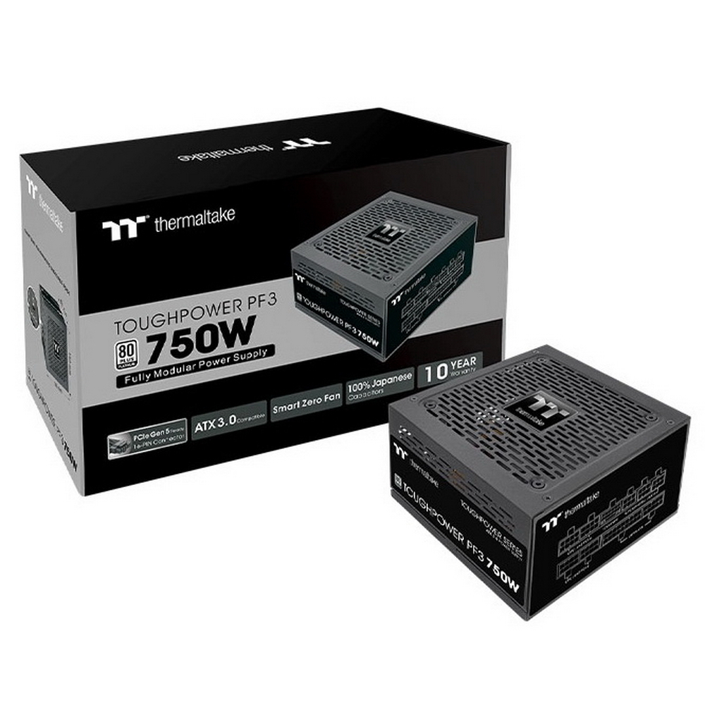 

Блок питания Thermaltake Toughpower PF3 750W (PS-TPD-0750FNFAPE-3), Черный