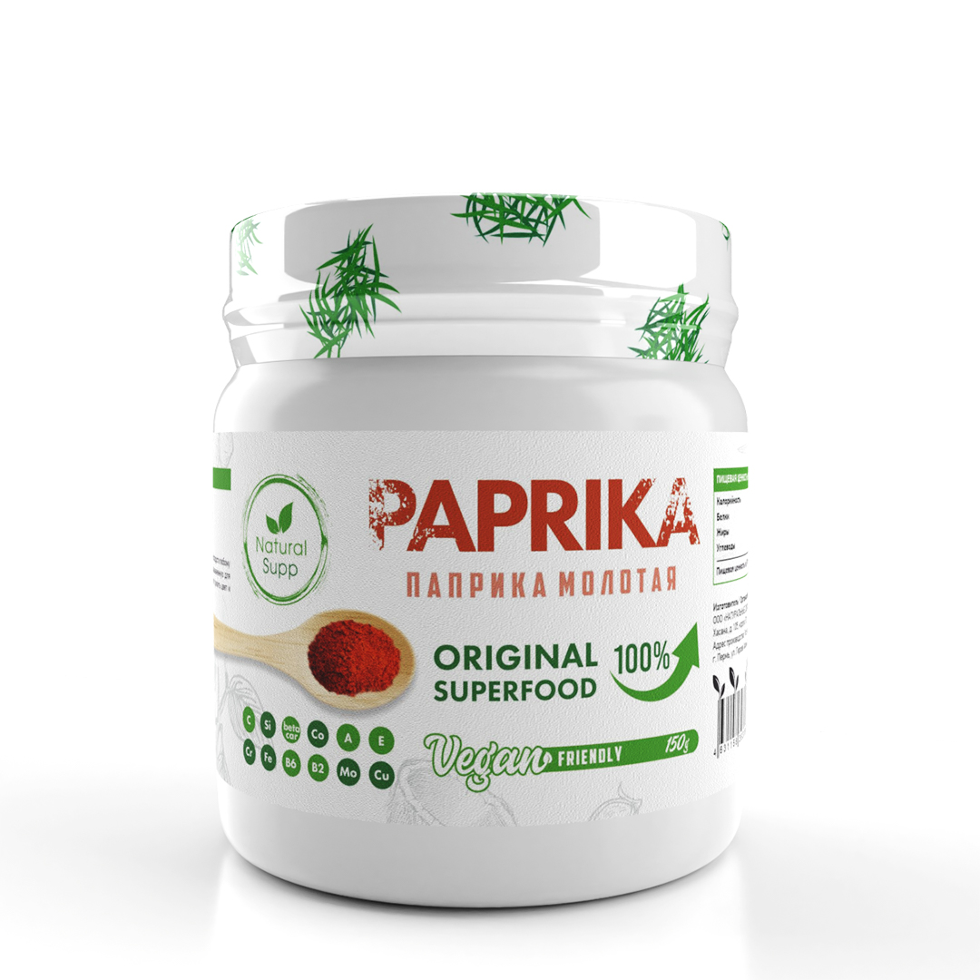 

Паприка NaturalSupp (150 г)