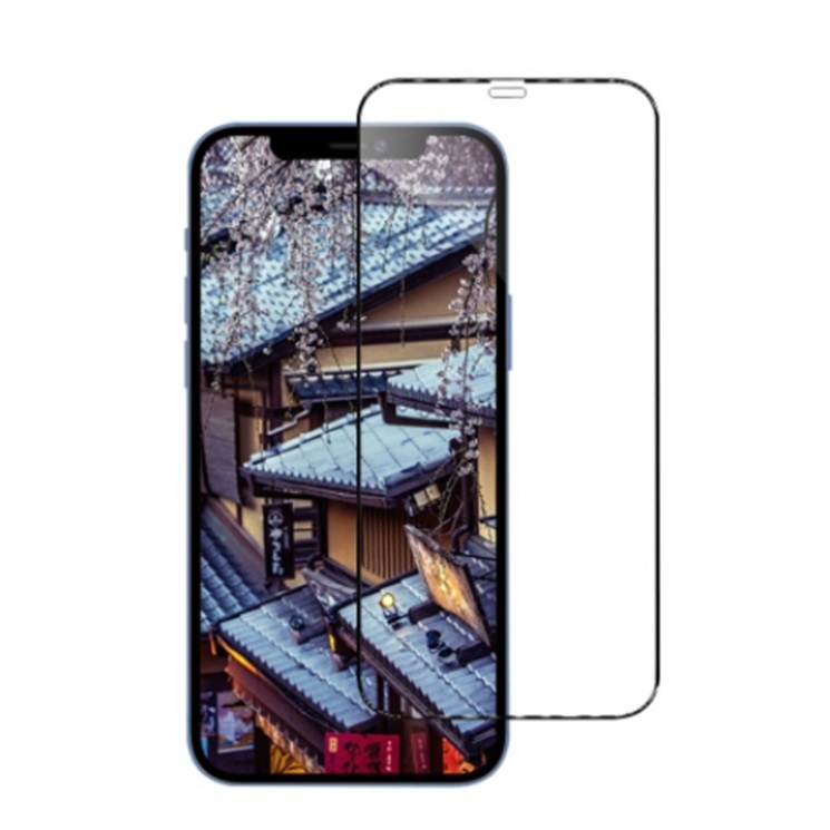 Защитное самоклеящиеся стекло URM для iPhone 12 Pro Max