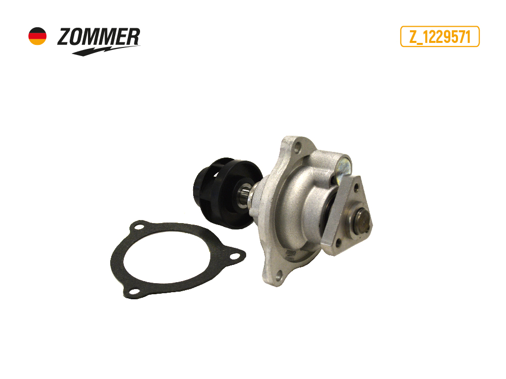 ZOMMER Насос водяной Ford Fiesta, Focus I (Z_1229571) ZOMMER