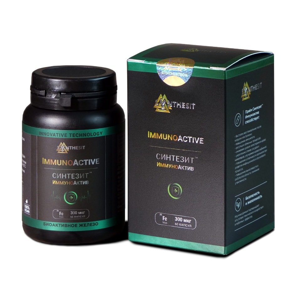 Иммуноактив Синтезит капсулы 300 мкг 60 шт.