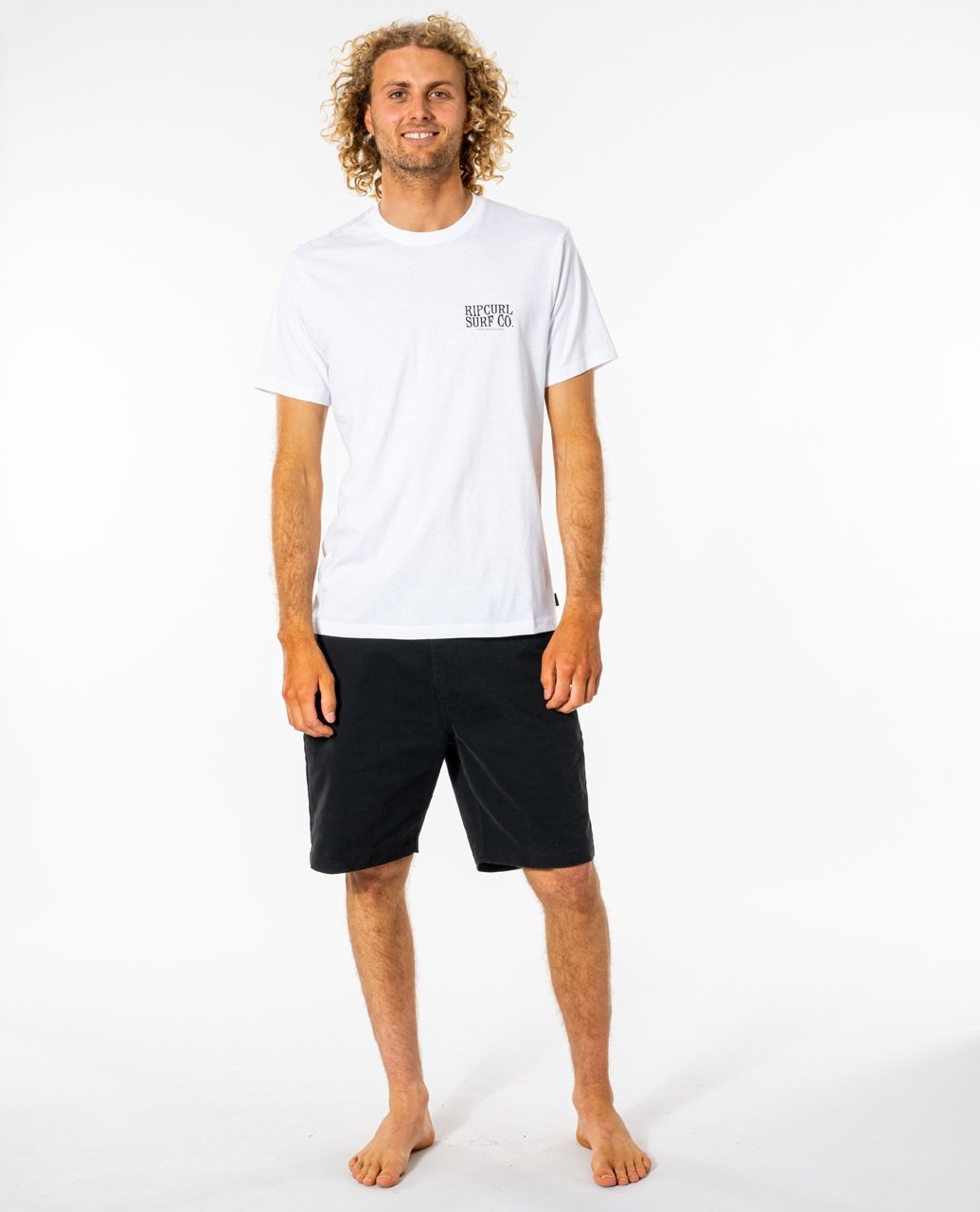 

Футболка мужская Rip Curl MADE FOR POCKET TEE белая L, MADE FOR POCKET TEE