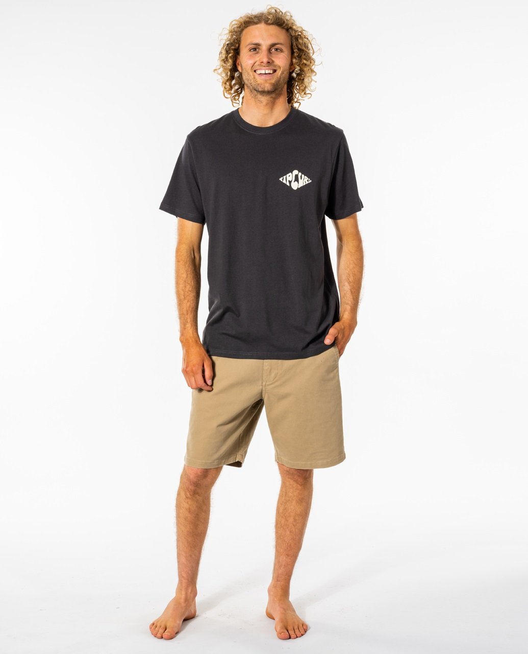 

Футболка мужская Rip Curl SWC CURREN TEE черная S, SWC CURREN TEE
