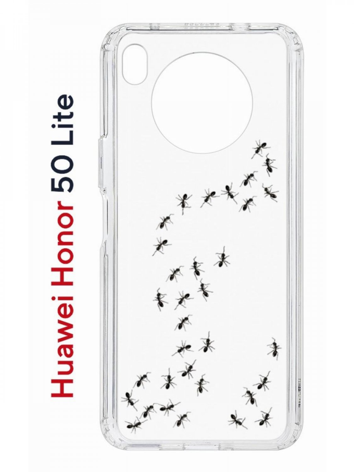 Чехол на Honor 50 Lite, Huawei Nova 8i Kruche Print Муравьи, противоударный бампер