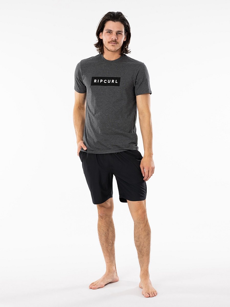 

Футболка мужская Rip Curl BOXED VAPORCOOL TEE серая M, BOXED VAPORCOOL TEE
