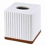 

Бокс для салфеток Avanti Constantine15х15х15 белый, коричневый