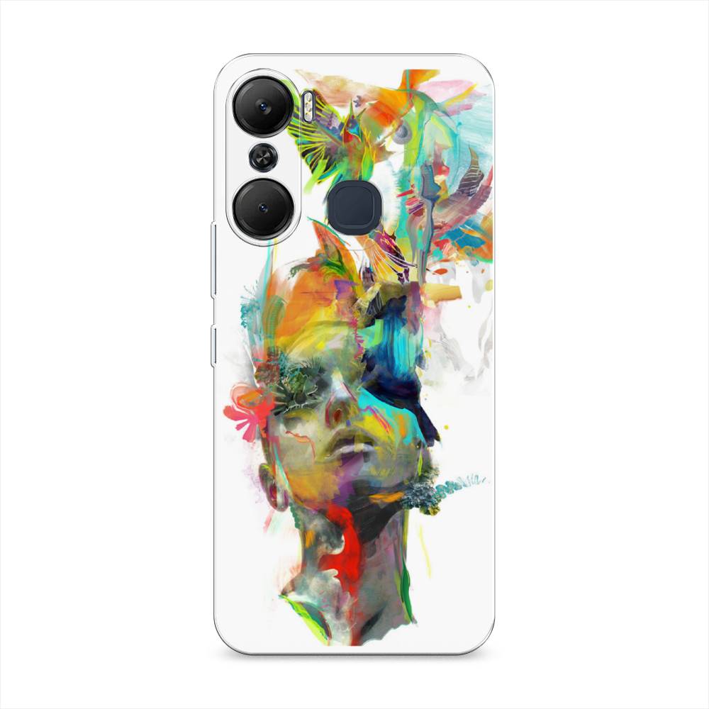 

Чехол Awog на Infinix Hot 12 Pro / Инфиникс Хот 12 Про "Теория мечты", Зеленый, 3102450-10