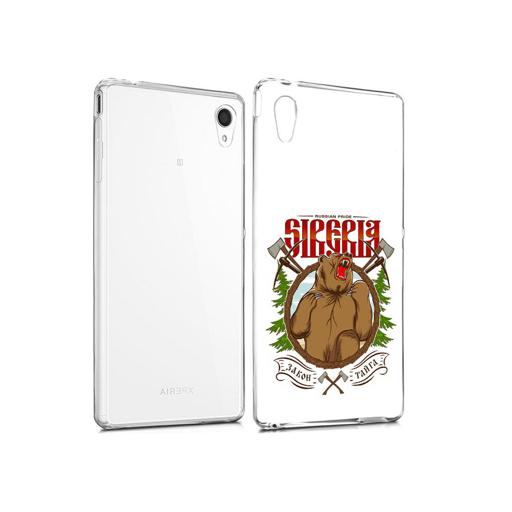 

Чехол MyPads Tocco для Sony Xperia M4 Aqua Тайга (PT41841.249.168), Прозрачный, Tocco