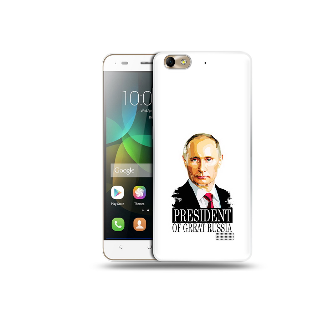 

Чехол MyPads Tocco для Honor 4C Володька (PT10946.43.50), Прозрачный, Tocco