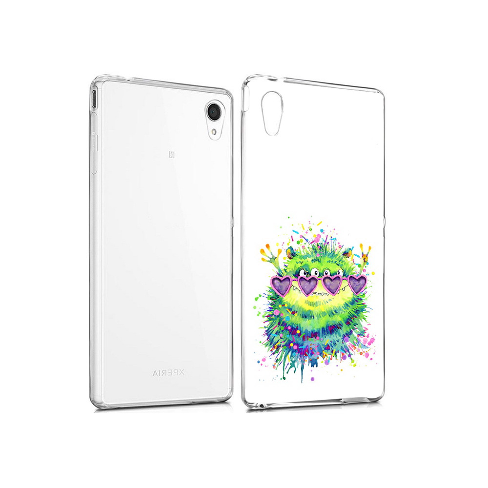 

Чехол MyPads Tocco для Sony Xperia M4 Aqua Пушистый персонаж (PT41841.249.142), Прозрачный, Tocco