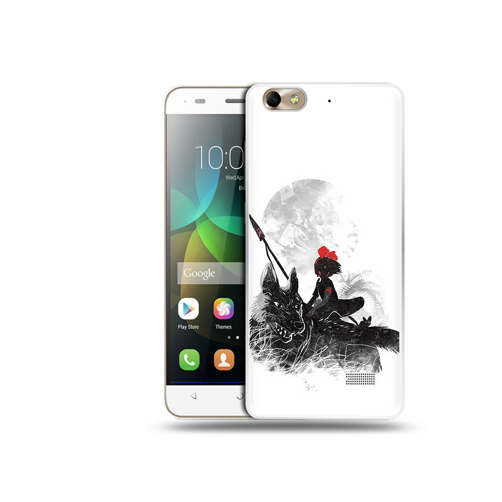 

Чехол MyPads Tocco для Honor 4C мононоке (PT10946.43.481), Прозрачный, Tocco