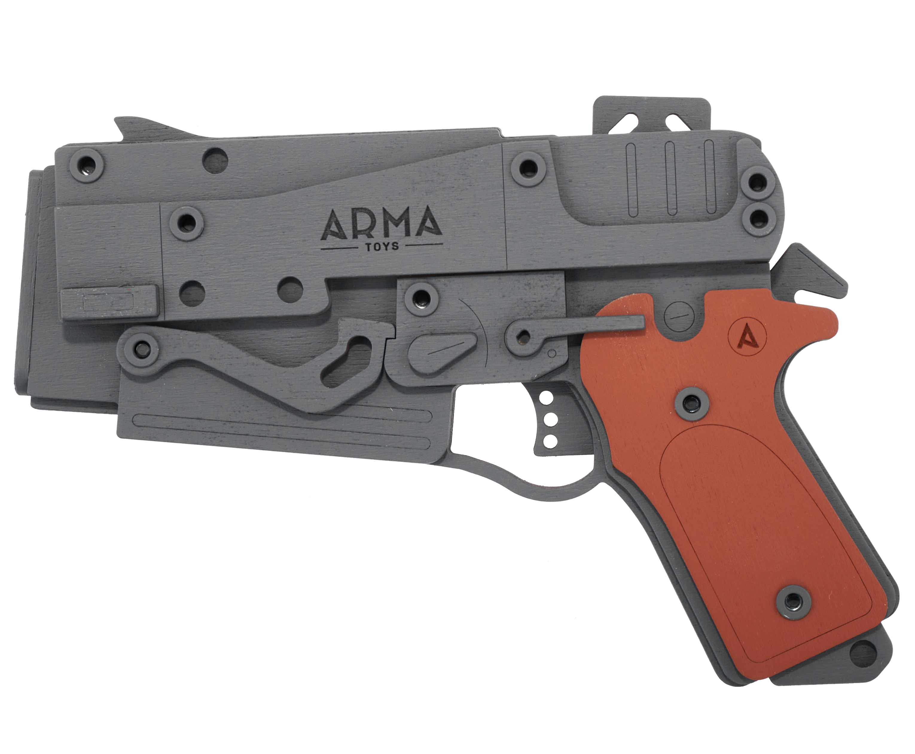 Резинкострел Arma toys 10 мм пистолет (Fallout, AT041, макет)