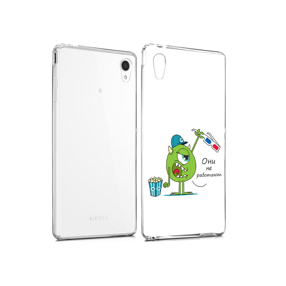 

Чехол MyPads Tocco для Sony Xperia M4 Aqua Очки не работают (PT41841.249.129), Прозрачный, Tocco