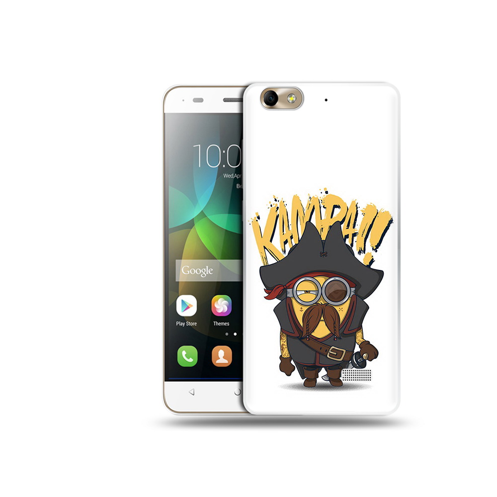 

Чехол MyPads Tocco для Honor 4C миньон пират (PT10946.43.476), Прозрачный, Tocco