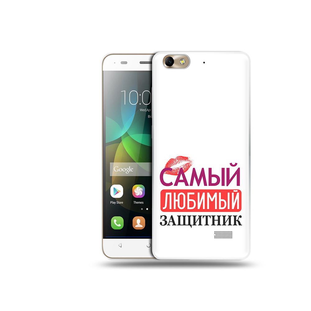 

Чехол MyPads Tocco для Honor 4C любимый защитник (PT10946.43.451), Прозрачный, Tocco