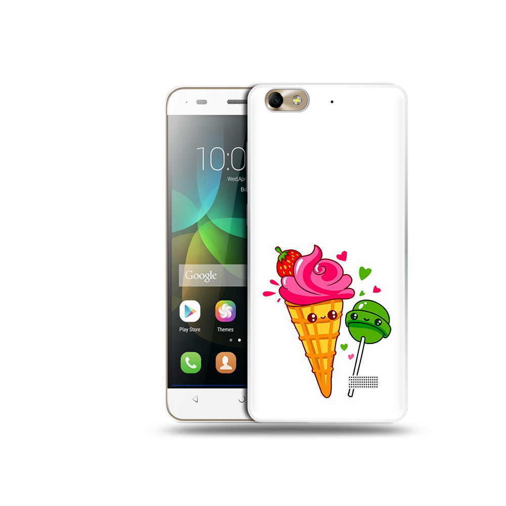 

Чехол MyPads Tocco для Honor 4C Вкусняшки (PT10946.43.45), Прозрачный, Tocco