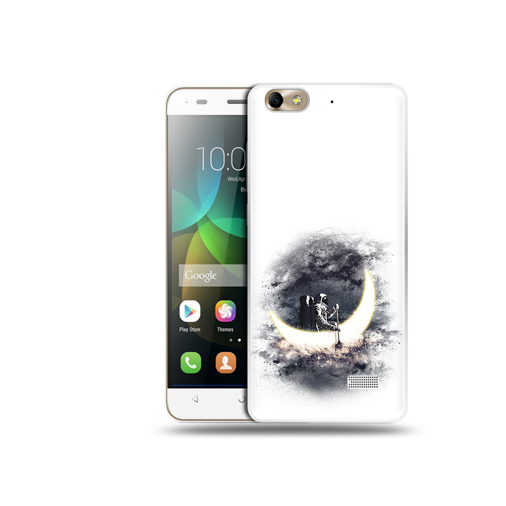 

Чехол MyPads Tocco для Honor 4C лунный путешественник (PT10946.43.448), Прозрачный, Tocco