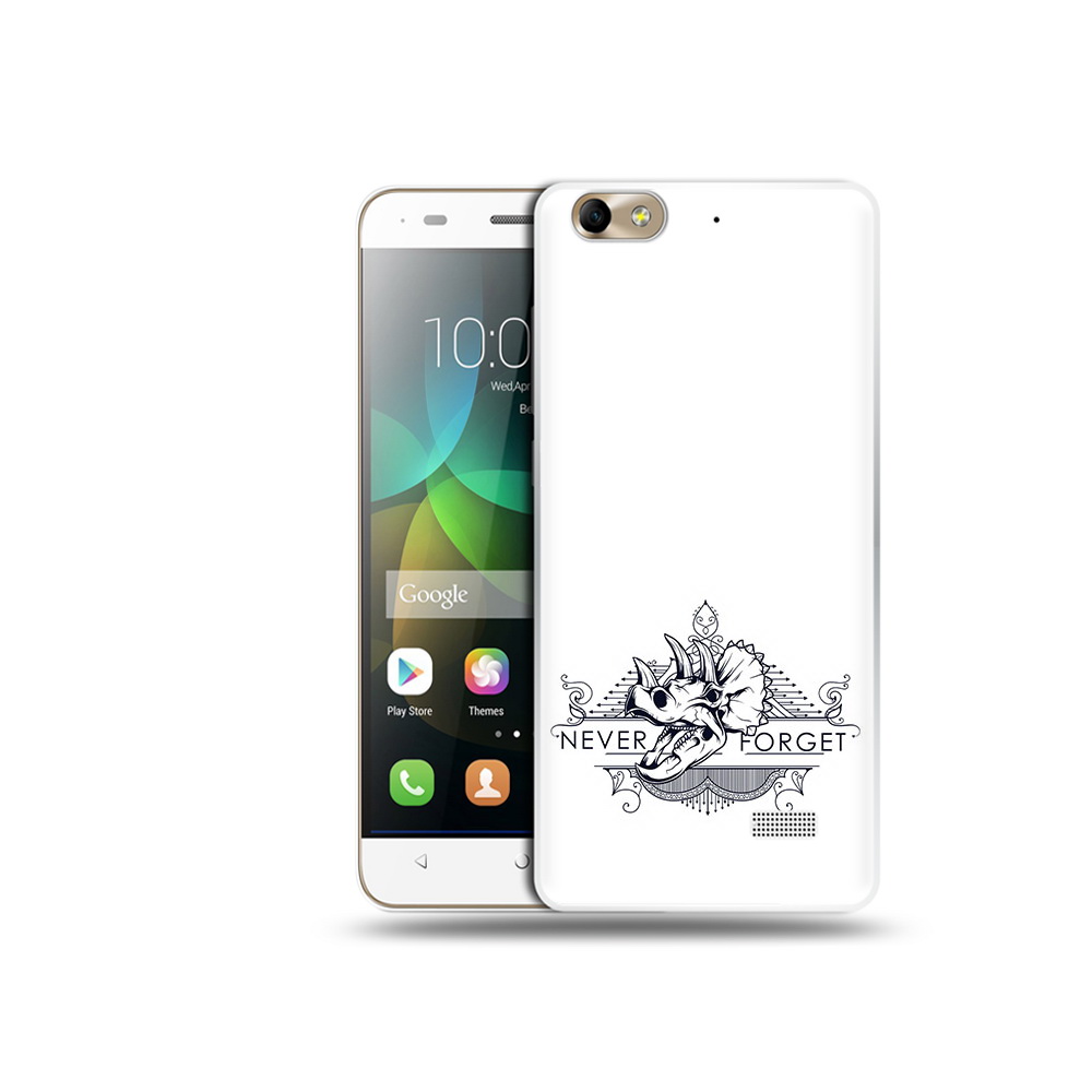 

Чехол MyPads Tocco для Honor 4C логотип носорога никогда не забуду (PT10946.43.445), Прозрачный, Tocco
