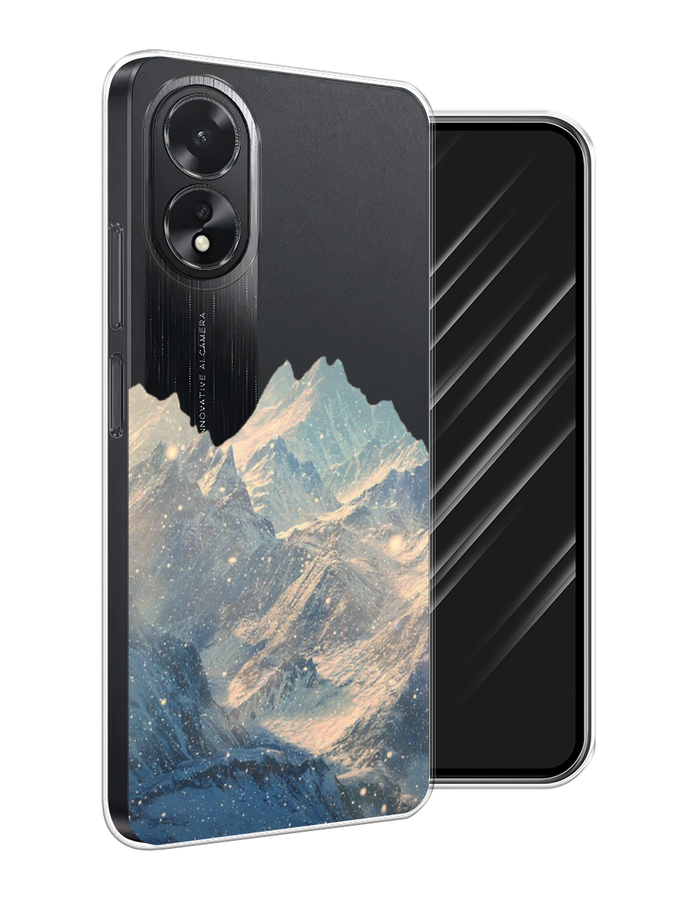 

Чехол Awog на Oppo A38 "Горы арт 2", Серый, 2515350-1