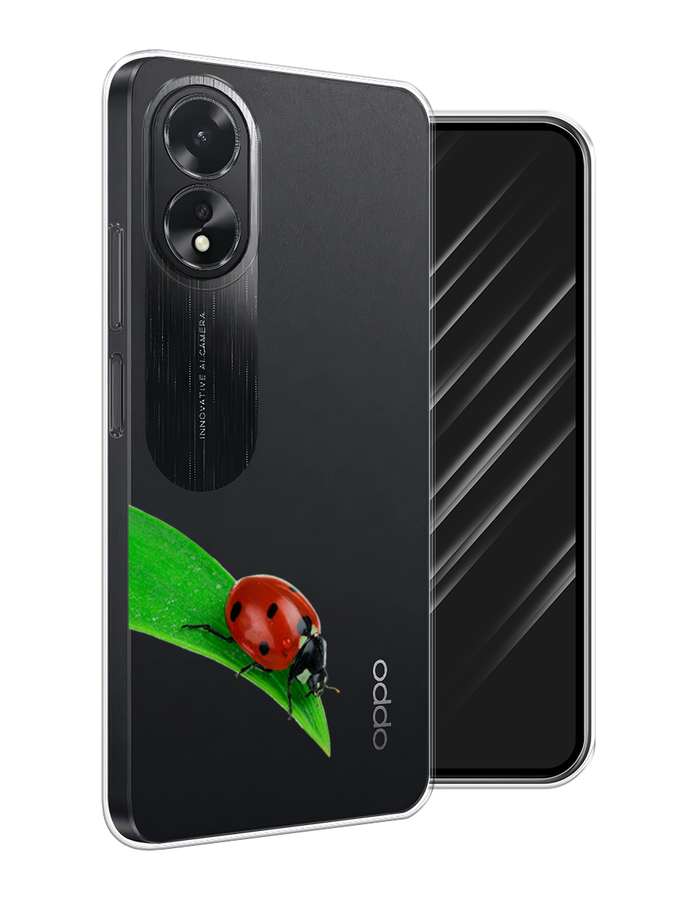 

Чехол Awog на Oppo A38 "На счастье", Белый;красный;зеленый, 2515350-1
