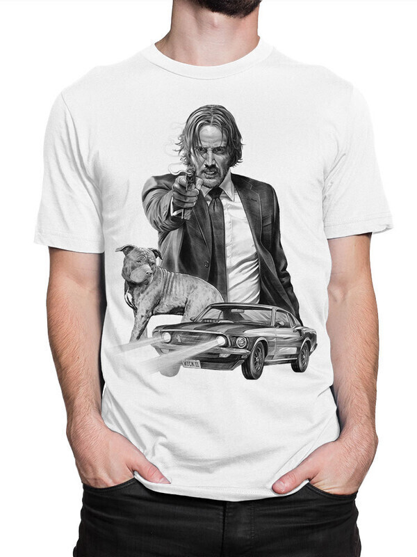 

Футболка мужская Dream Shirts Киану Ривз - Джон Уик 50008922 белая 2XL, Киану Ривз - Джон Уик 50008922