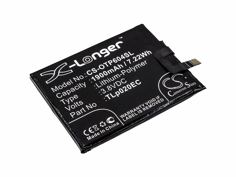 

Аккумулятор для телефона Alcatel 6044D POP UP TLp020EC